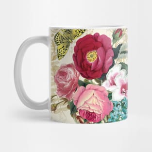 Spring blooming and hearts Mug